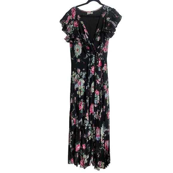 asos Floral Maxi Dress 14 - Picture 1 of 8